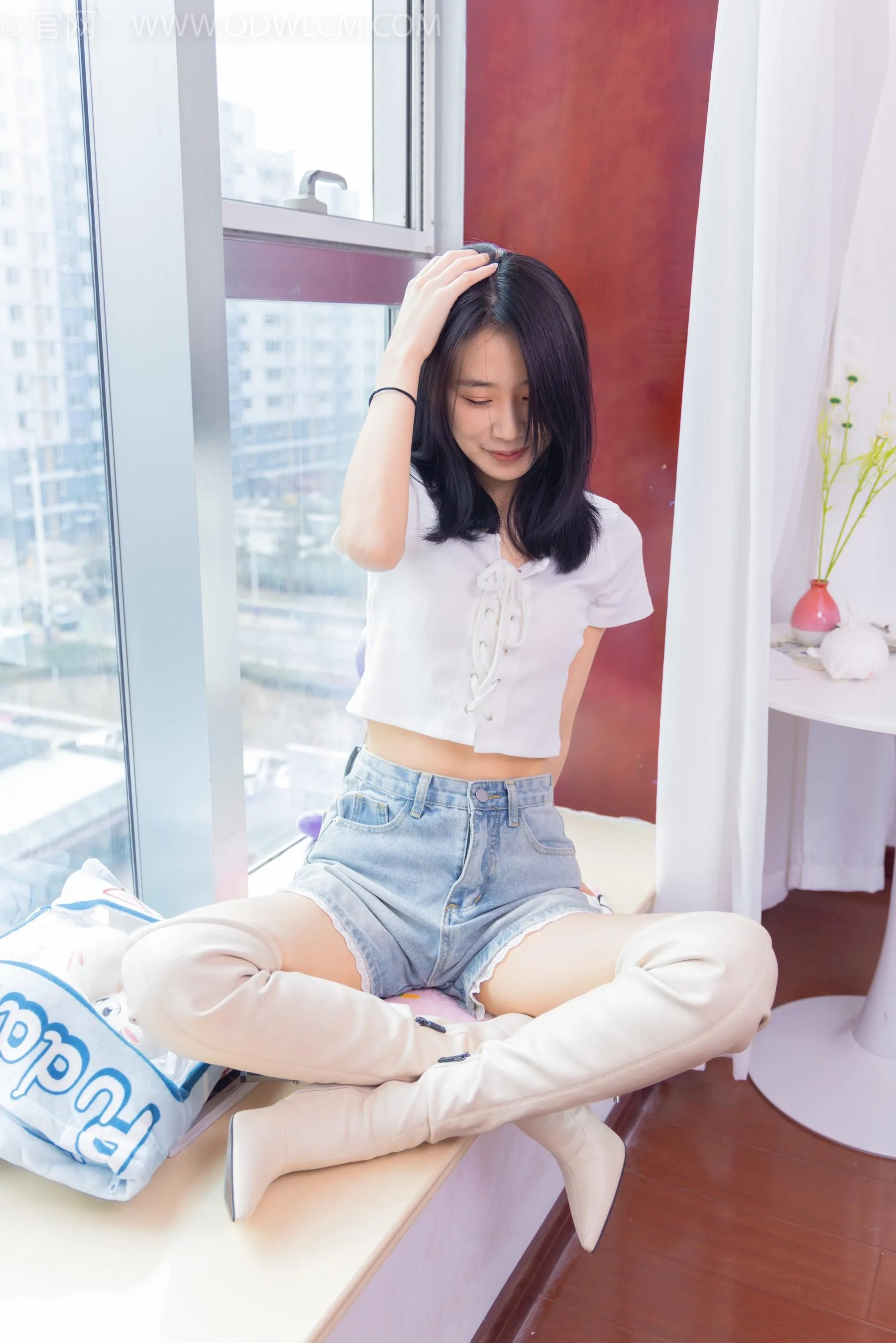 物恋传媒 NO.1552 菜菜-白色的花 [178P]插图4